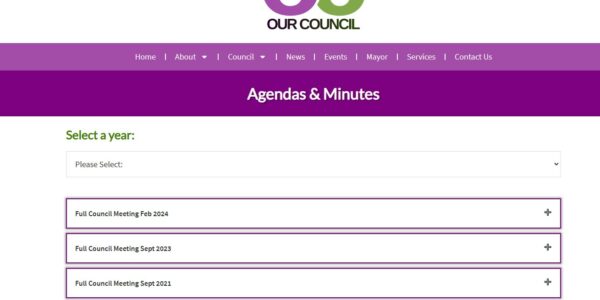 Demo of Agendas and Minutes