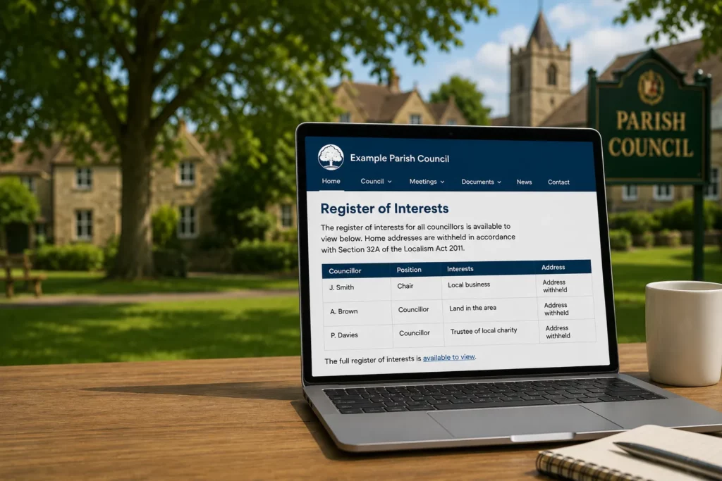 Home Addresses removed from Council Website